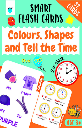 Smart Flash Cards – Colours, Shapes and Tell the Time